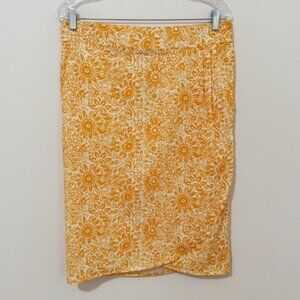RipSkirt Hawaii Tuscan Sunflower Wrap Skirt Length 3 Women's Size M NWT